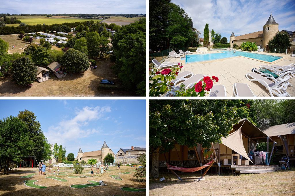 Camping Le Petit Trianon, glamping & safaritenten in de Loire