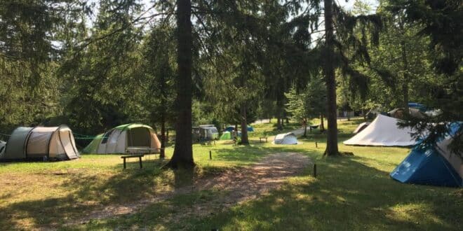 Domaine Du Bugnon, kleine en middelgrote campings in de Jura