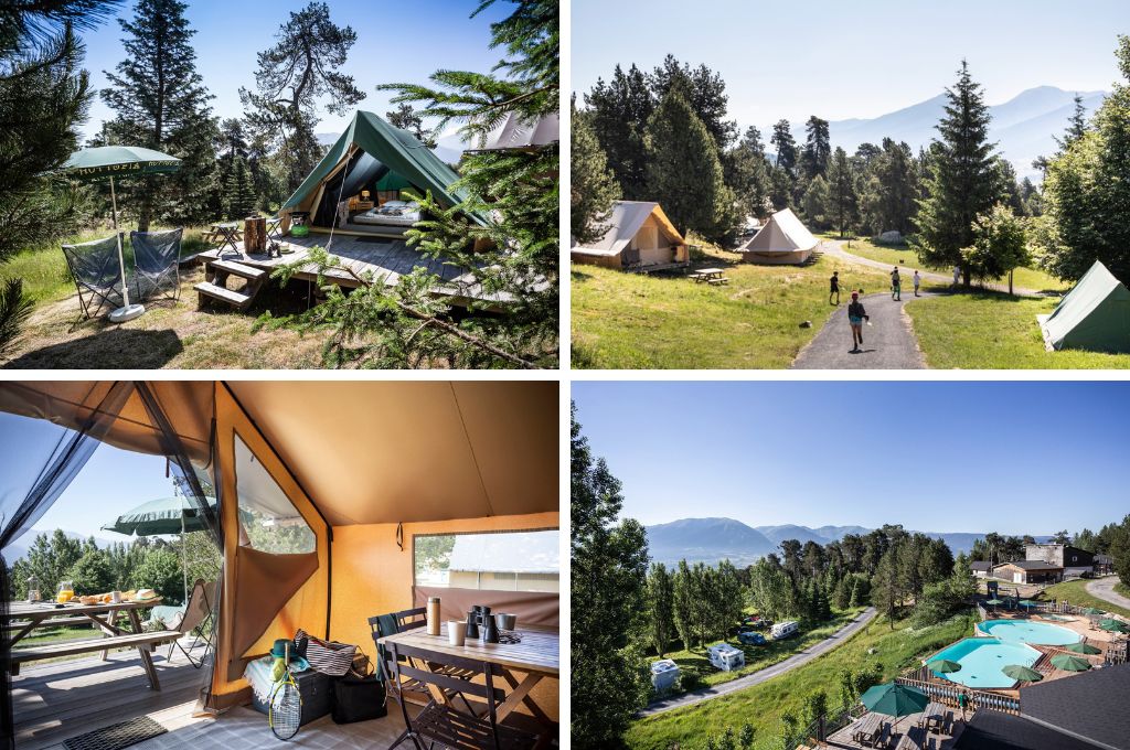 Huttopia Font Romeu, glamping & safaritenten in de Franse Pyreneeën