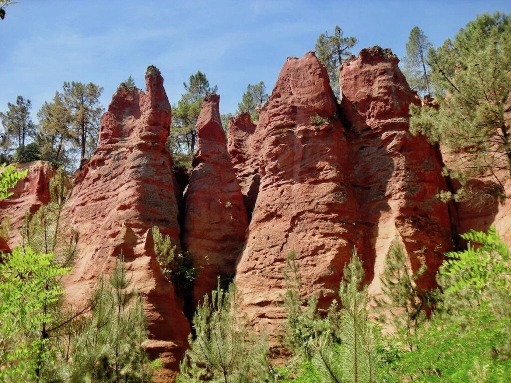 Okerkliffen Roussillon PVF, Luberon