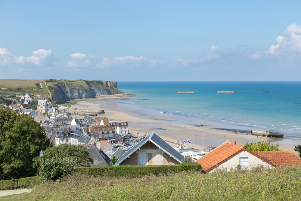 Plages Arromanches les Bains stranden Normandie 1044564346, stranden in Normandië