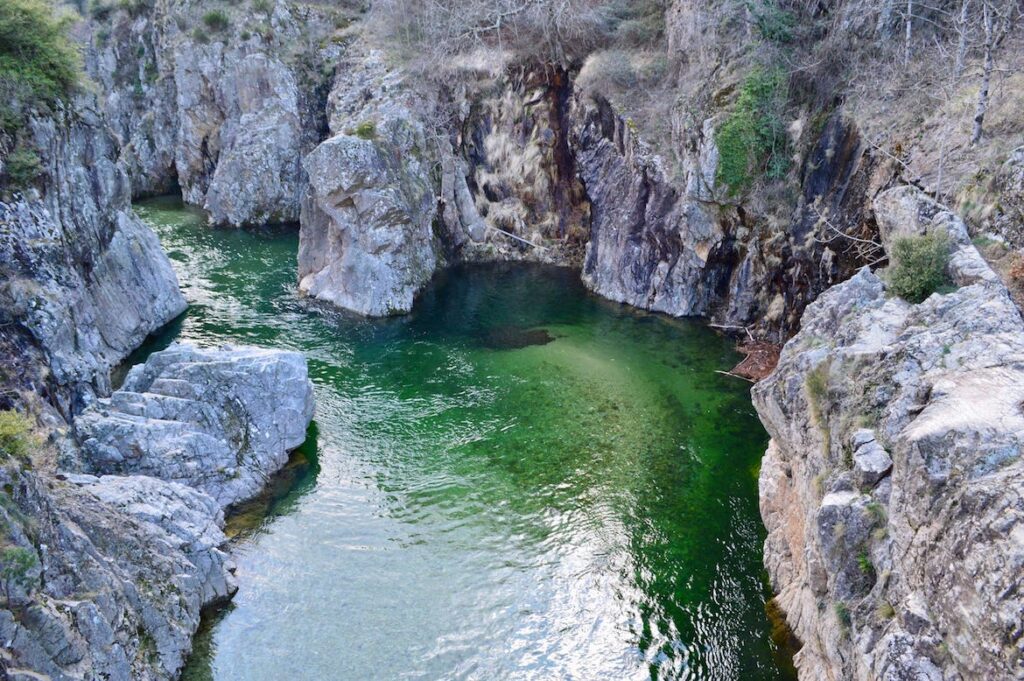 Pont du Diable 2 PVF, Wandelen Thueyts Ardèche