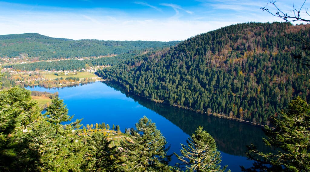 Lac de Longemer SH 742899994, Uitzichtpunten hoge Vogezen