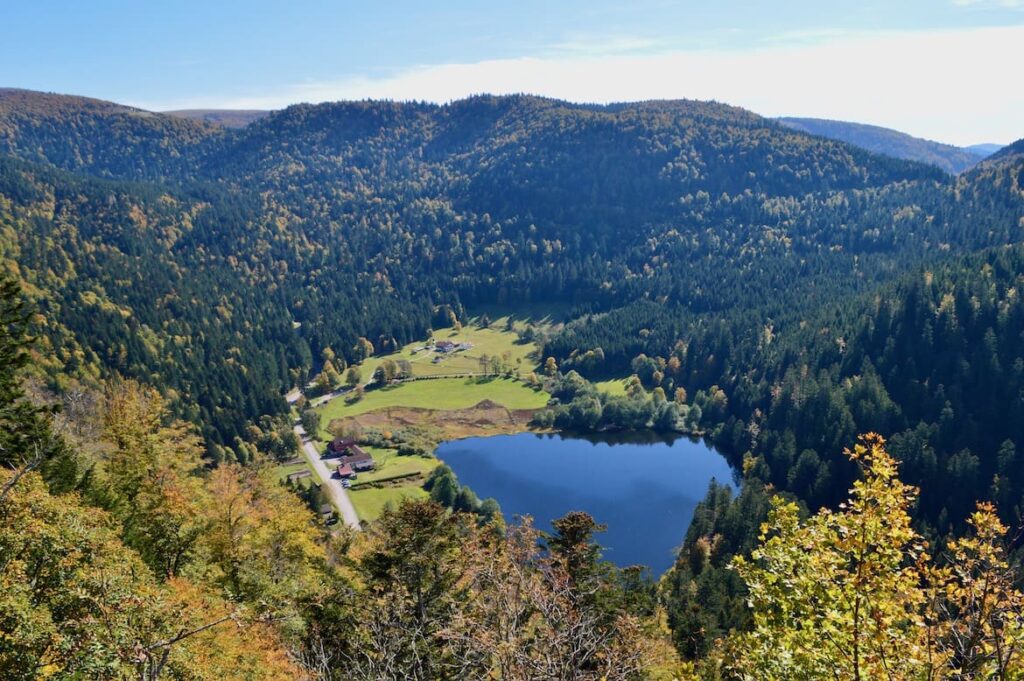 Lac retournemer PVF, Uitzichtpunten hoge Vogezen