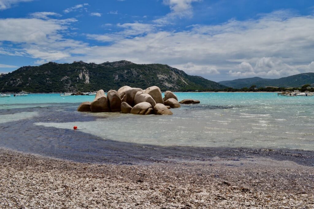 Strand Santa Giulia 1 PVF, Stranden Corsica