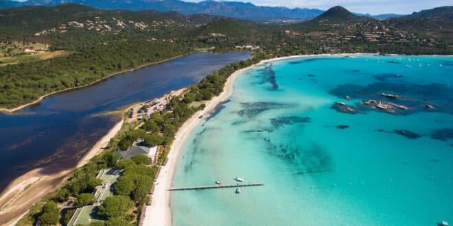 Strand van Santa Giulia Corsica header SH 563866810, Stranden Corsica