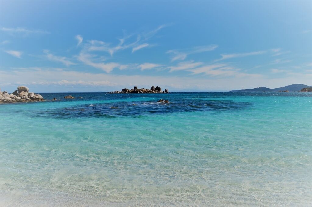 Tamaricciu plage PVF, Stranden Corsica