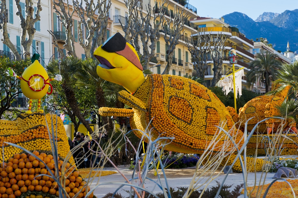 citroenfeest undersea thema menton shutterstock 180029585, bezienswaardigheden aan de Côte d'Azur