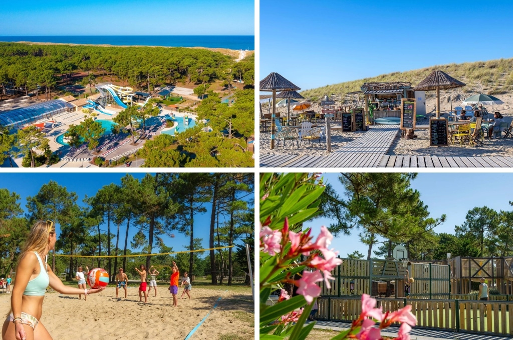 Camping Atlantic Club Montalivet kindercamping aan zee, camping Gironde