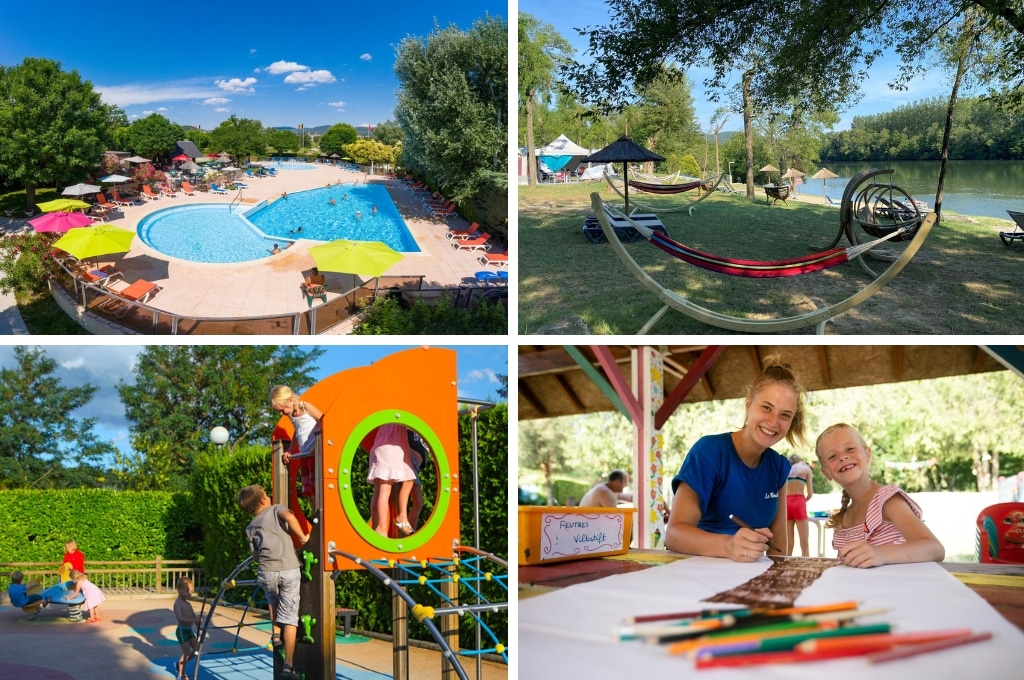 Camping La Roubine kindercamping Ardeche,