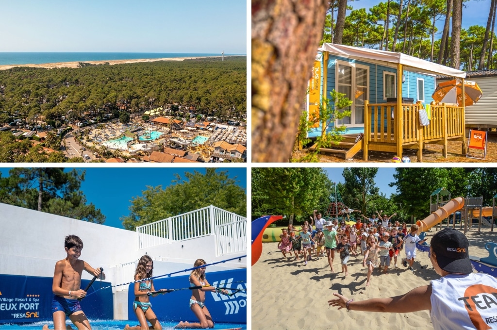 Camping Le Vieux Port Aquitaine, Zininfrankrijk.nl
