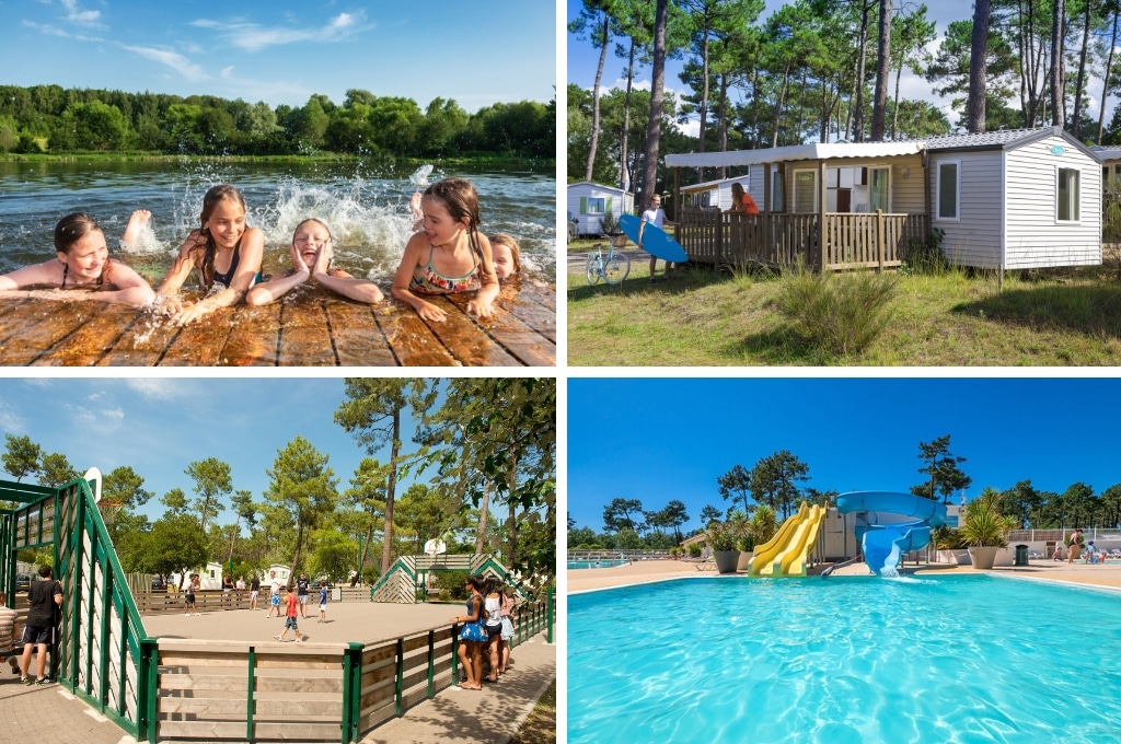 Camping Les Embruns gironde, mooiste campings in de Gironde