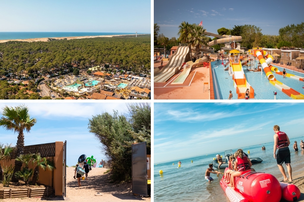 Camping Les Sablons kindercamping aan ze, kindercampings in Frankrijk aan zee