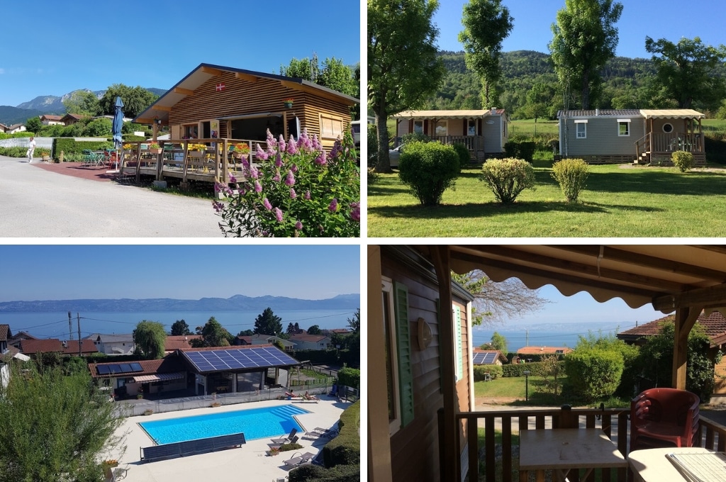 Camping Vieille Eglise meer van geneve, campings aan het Meer van Genève