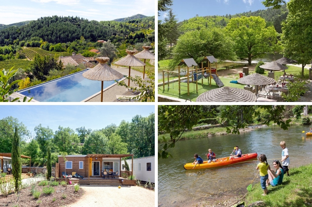 Domaine Les Ranchisses Kindercamping Ardeche
