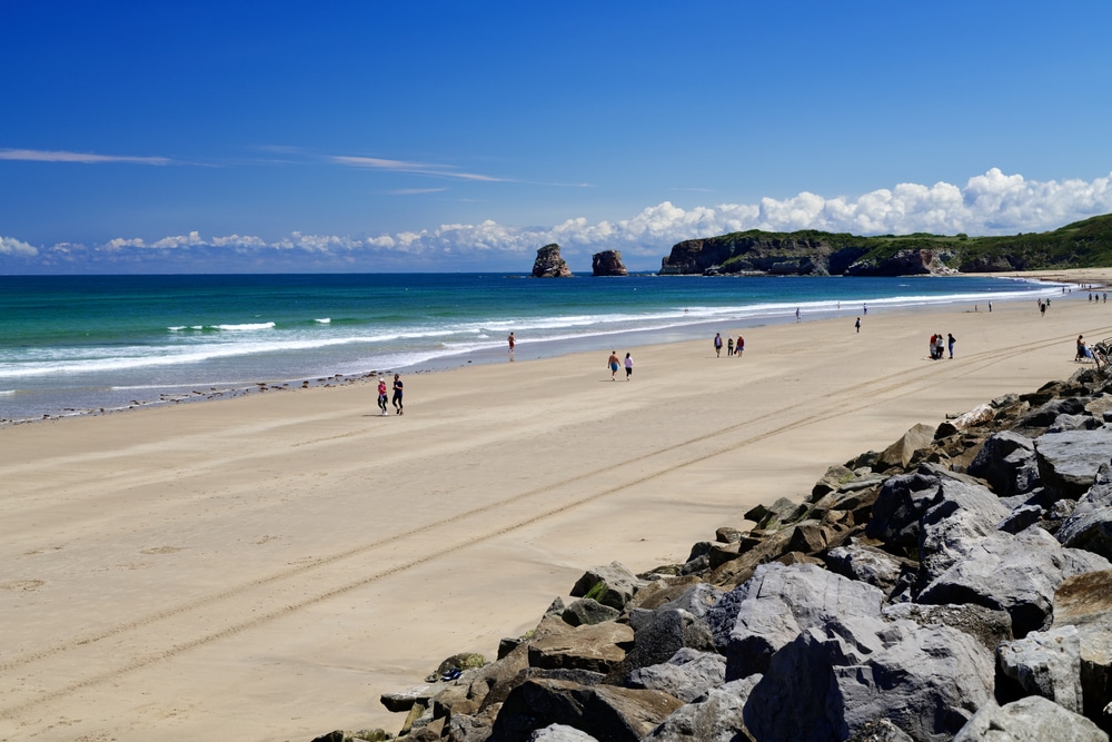 Hendaye stranden Atlantische kust Frankrijk 1661366092, mooiste stranden aan de atlantische kust in Frankrijk