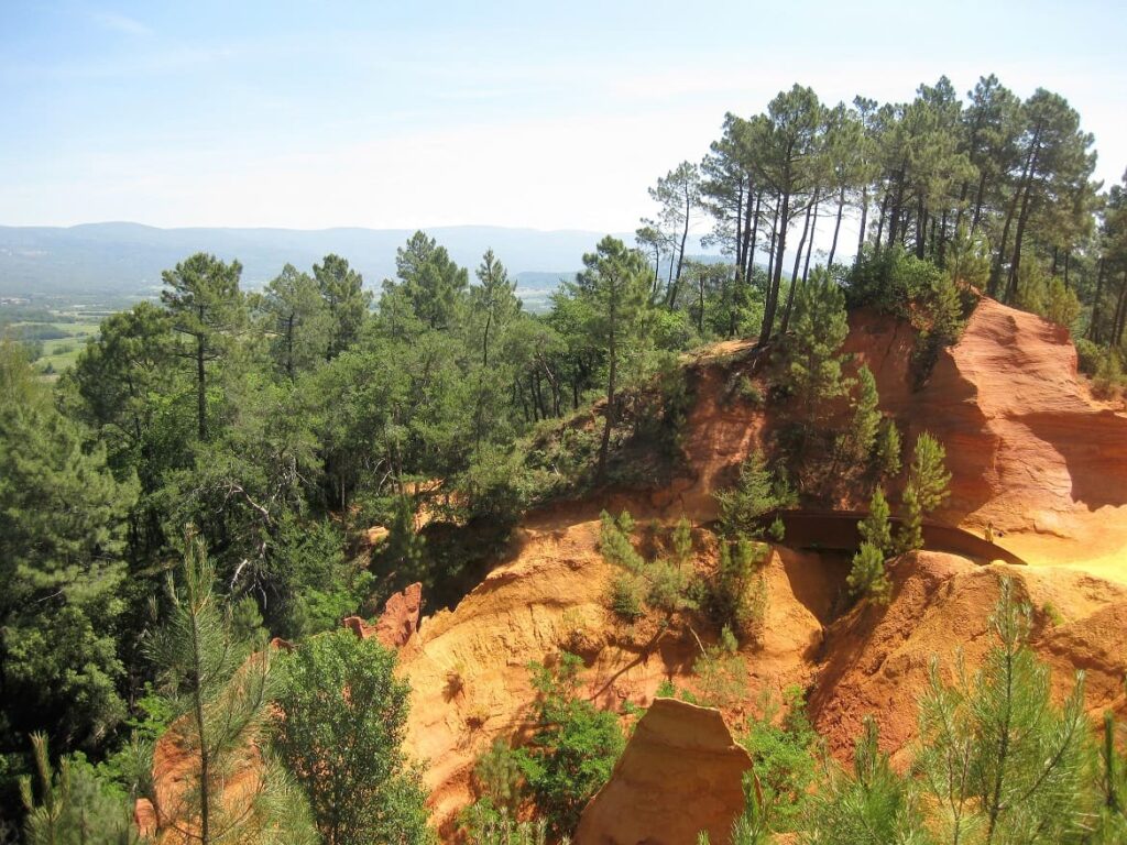 Ocres Roussillon 10 PVF, Okerkliffen Provence