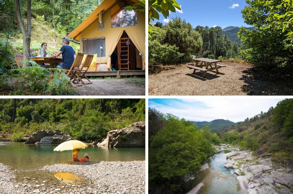 camping bivouac nature kleine camping, Frankrijk