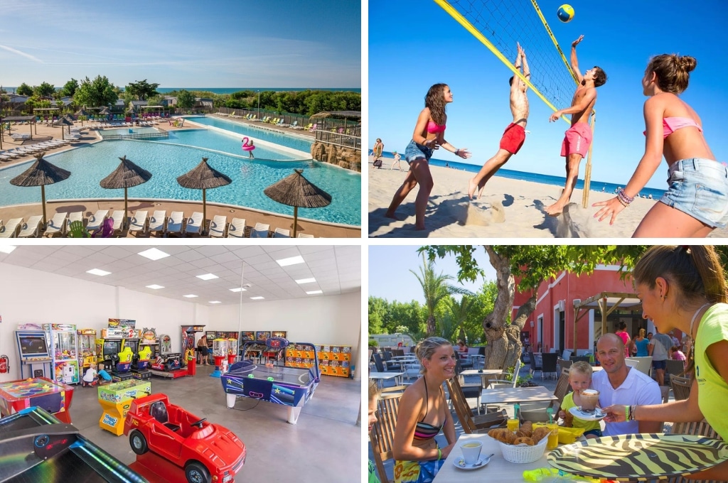 Camping Les Mediterranees Beach Garden Frankrijk, Zininfrankrijk.nl