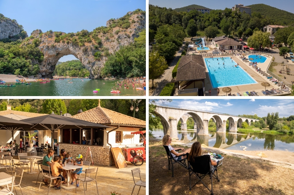 rcn la bastide en ardeche kindercamping,