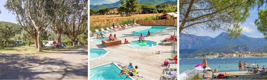 Camping Kalliste, Corte