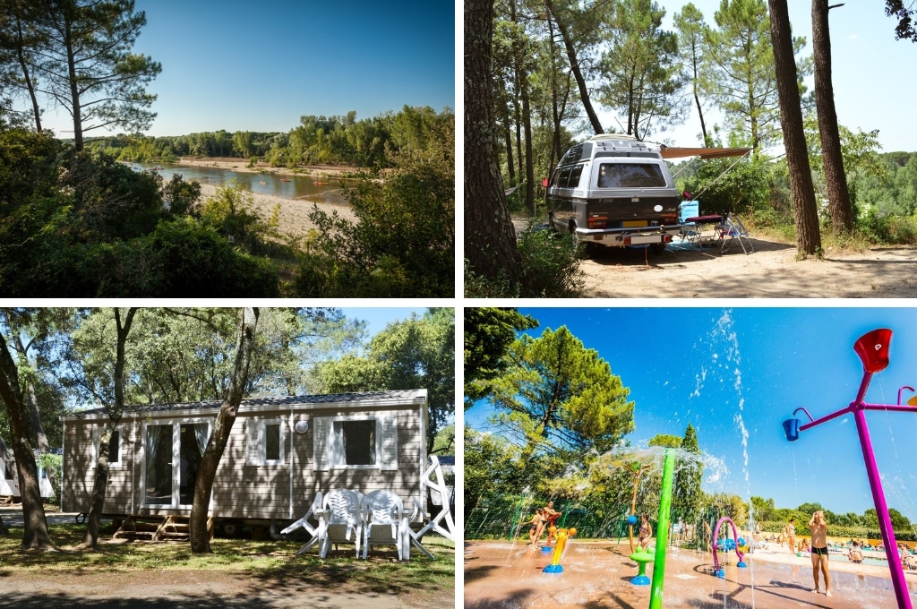 Camping La Sousta Gard, campings in de Gard
