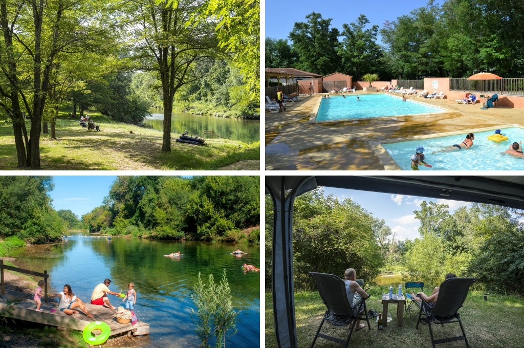 Camping Le Saint Michelet gard, campings in de Gard
