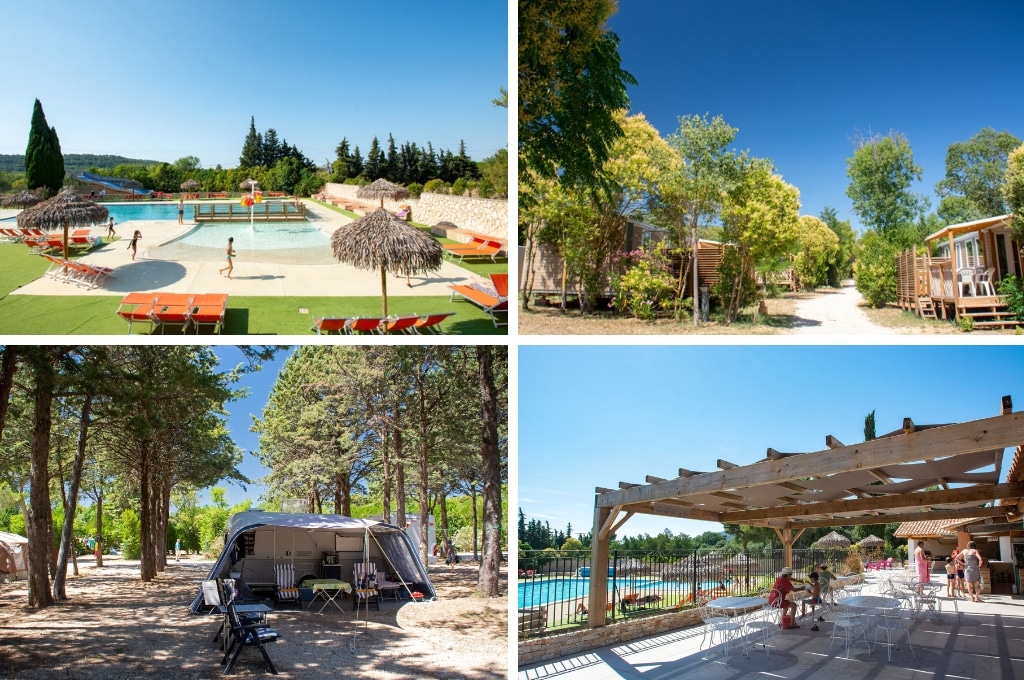 Camping Les Hautes Prairies vaucluse, campings Vaucluse