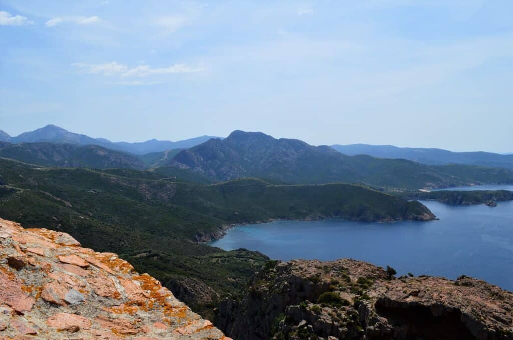 Capo Rosso uitzicht PVF, Roadtrip Corsica