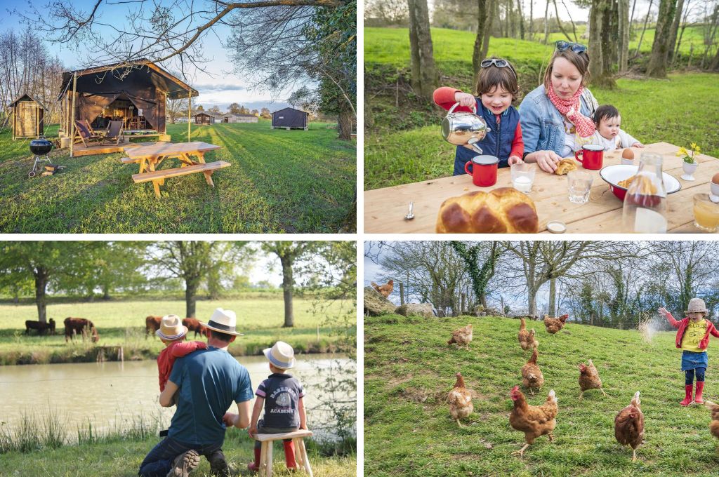 LEtable des Mauges en Anjou, glamping bij de boer in Frankrijk