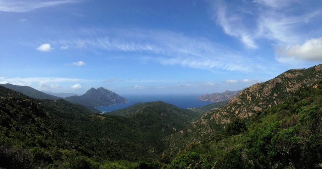 Uitzicht Scandola PVF, Roadtrip Corsica