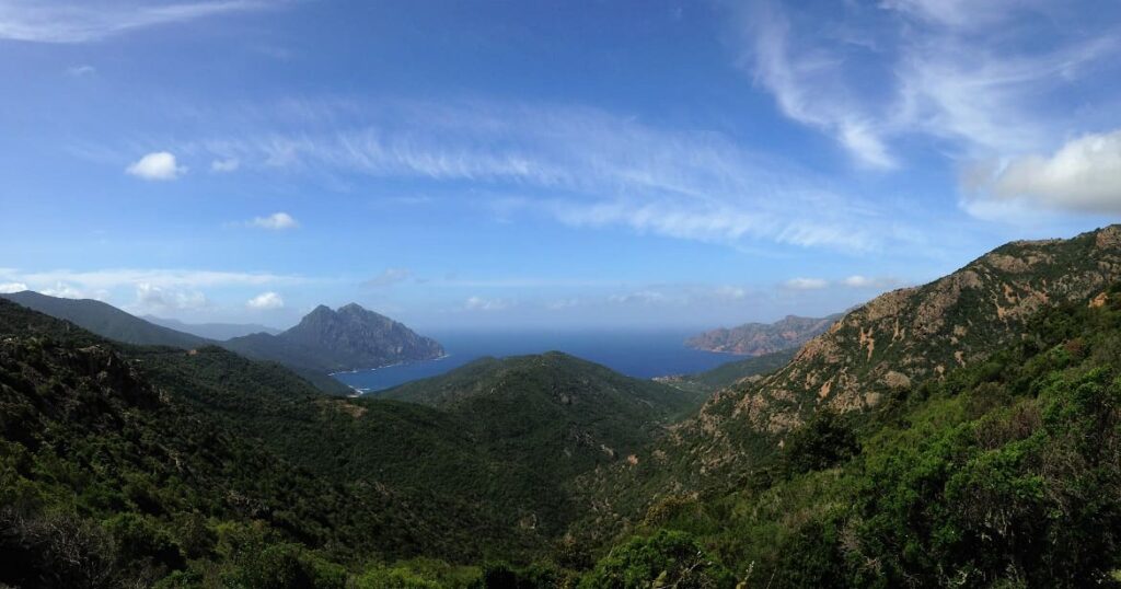 Uitzicht Scandola PVF, Corsica