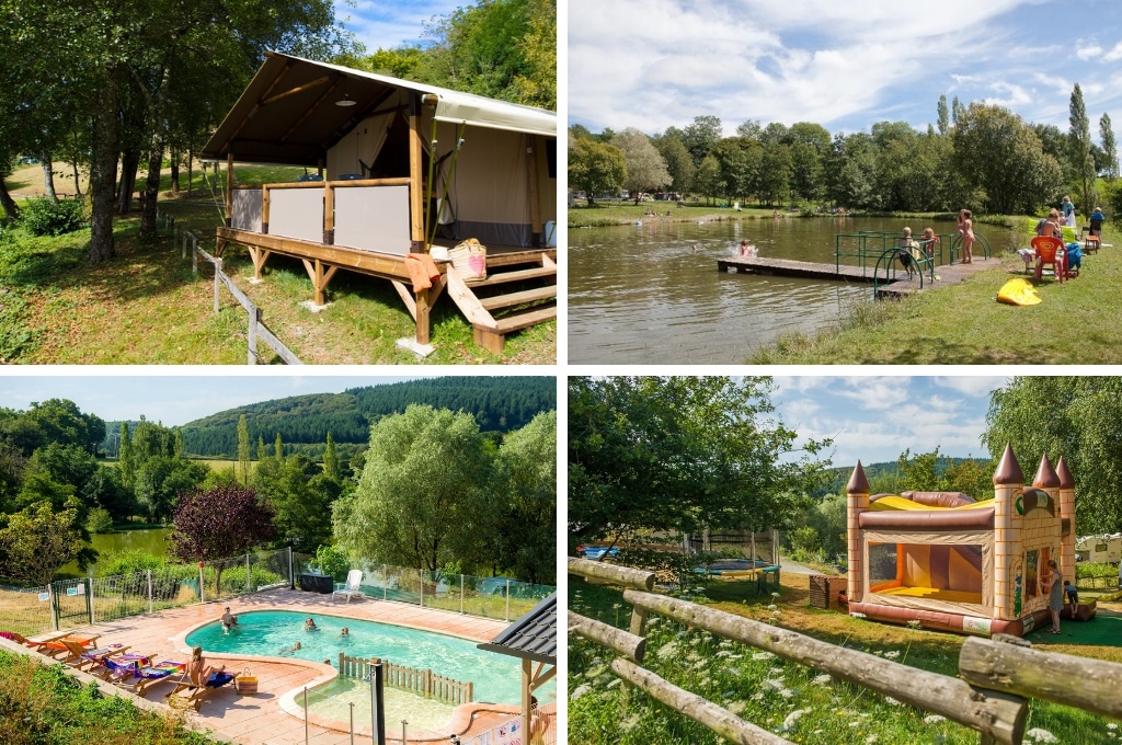 Camping LEtang de la Fougeraie morvan, glamping & safaritenten in de Morvan