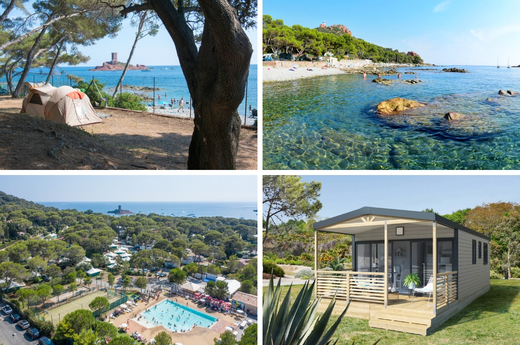 Camping La Plage du Dramont, Var