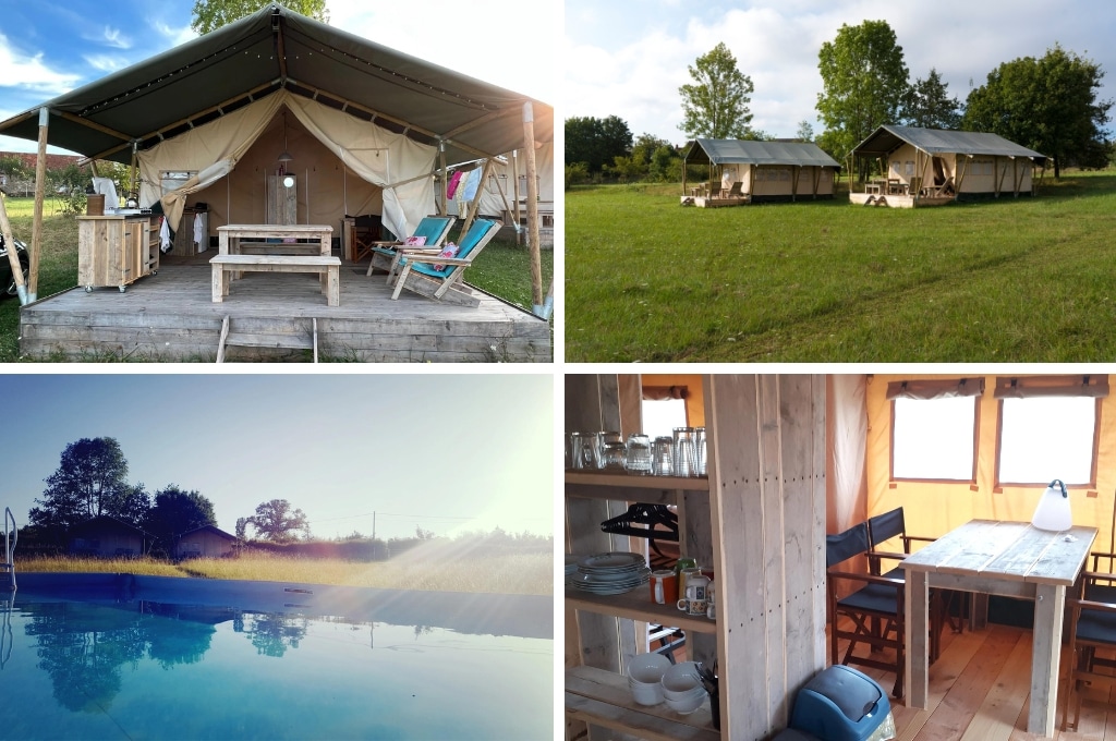 Safaritent Soignours 1 Morvan, Zininfrankrijk.nl