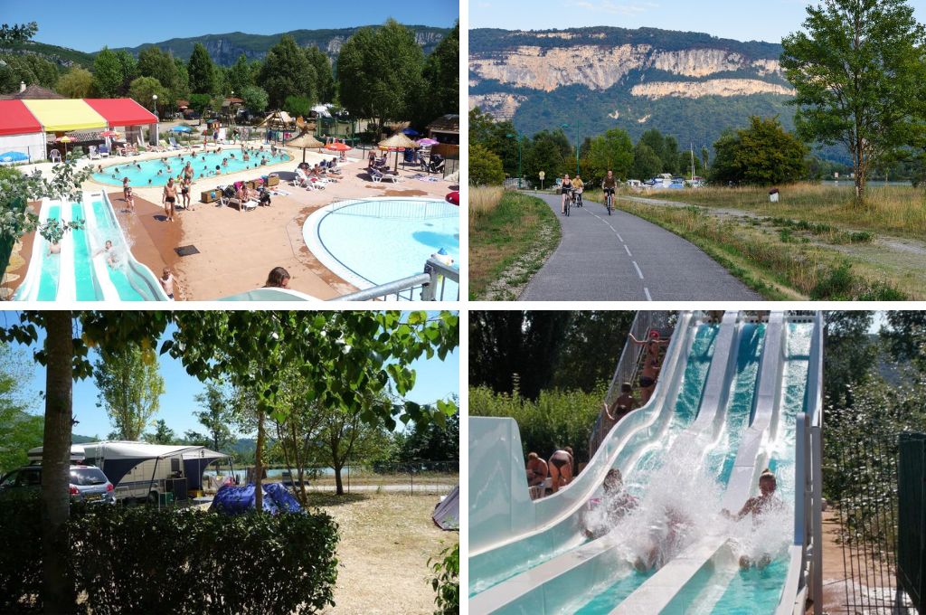 Camping LIle de la Comtesse, campings in de Rhône-Alpes