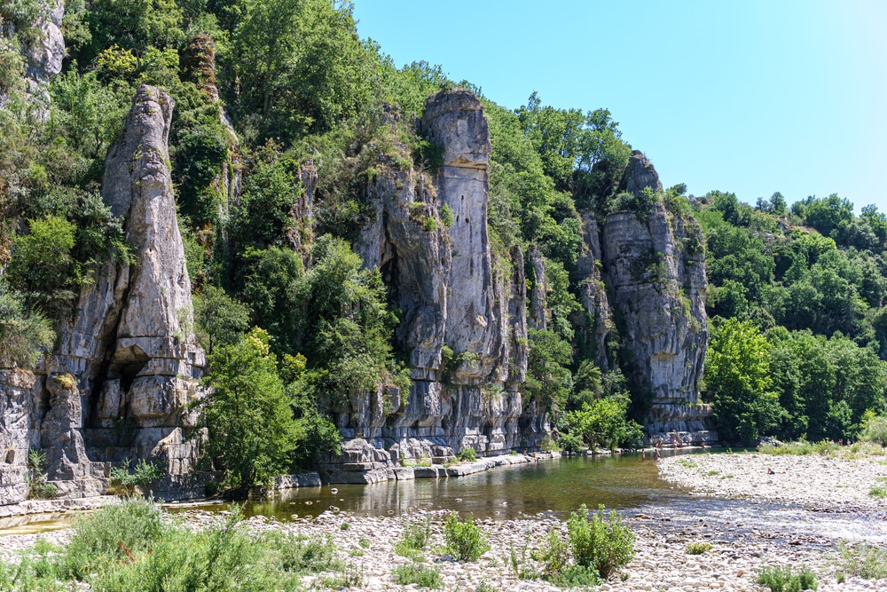 Gorges de Labeaume Ardeche,