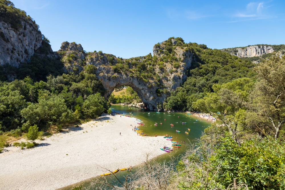 Vallon Pont dArc Ardeche,