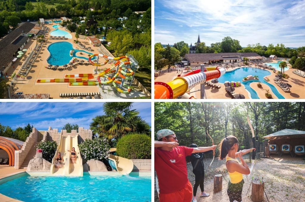 camping chateau de fonrives dorodnge, kindercampings in de Dordogne