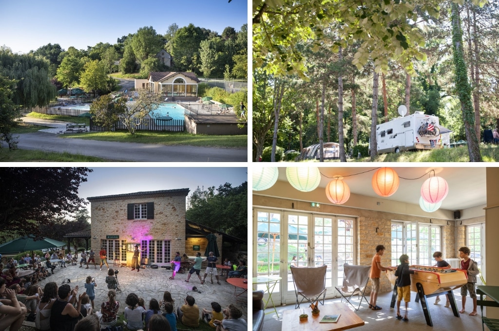 huttopia sarlat manureyboz dordogne, kindercamping frankrijk