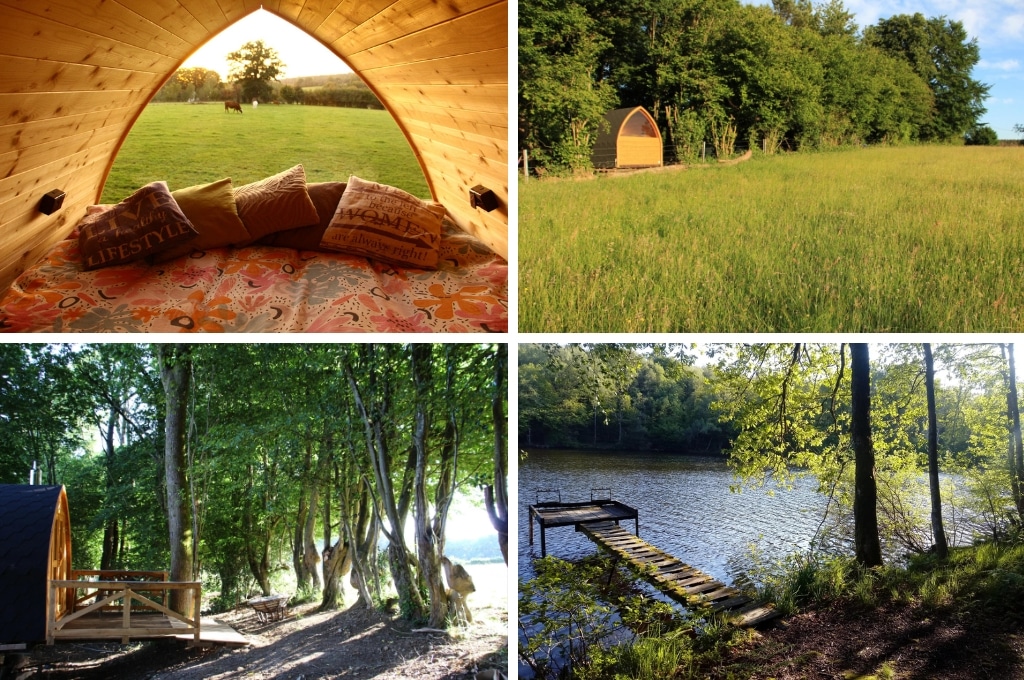 tiny house in BROGNON natuurhuisje, tiny house noord Frankrijk