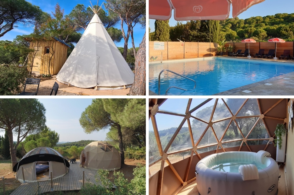 Camping Figurotta aude, kleinschalige glampings in Frankrijk