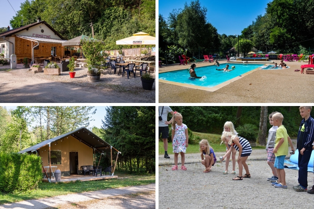 camping les bouleaux safaritent noord frankrijk, bijzonder overnachten Noord-Frankrijk