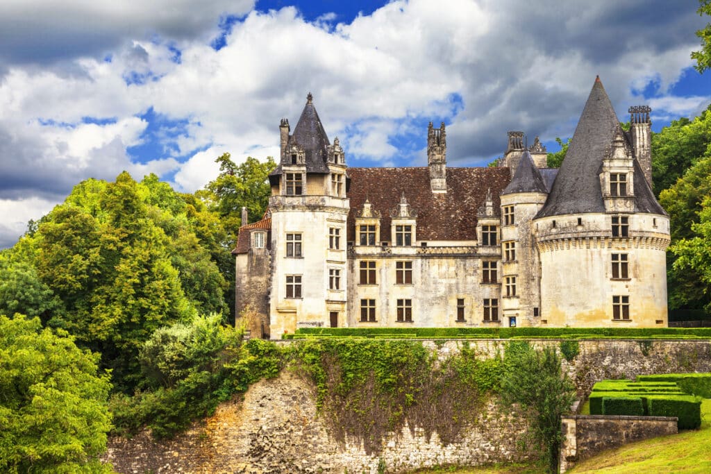 chateau de Puyguilhem shutterstock 261311330, kastelen Dordogne
