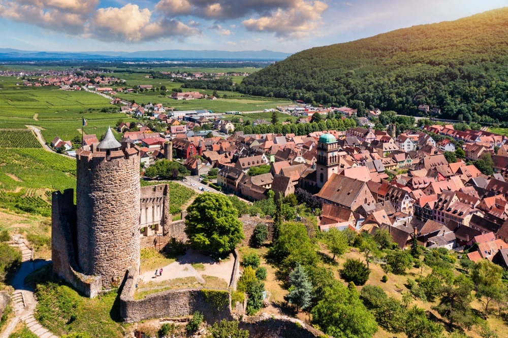 Chateau de Kaysersberg Elzas shutterstock 2292905787, kastelen Elzas