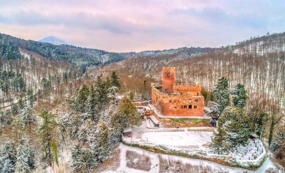 Chateau de Kintzheim Elzas shutterstock 1049400245, kastelen Elzas