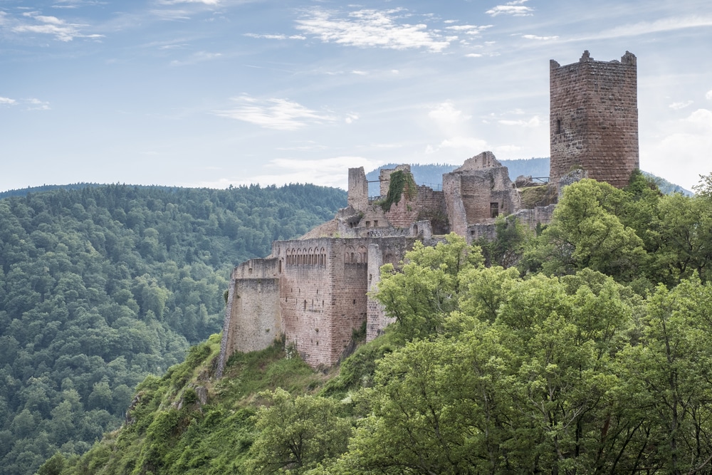 Chateau de Saint Ulrich Elzas shutterstock 665986546, kastelen Elzas