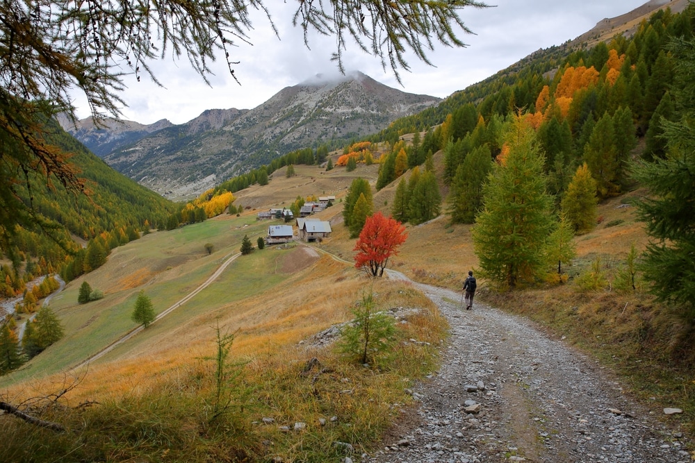 Hiken Boven Ceillac Queyras Franse Alpen Shutterstock 2227555611
