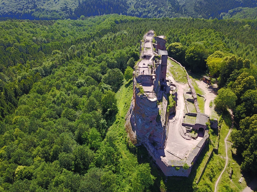 kasteel Fleckenstein Elzas shutterstock 1643127889, kastelen Elzas