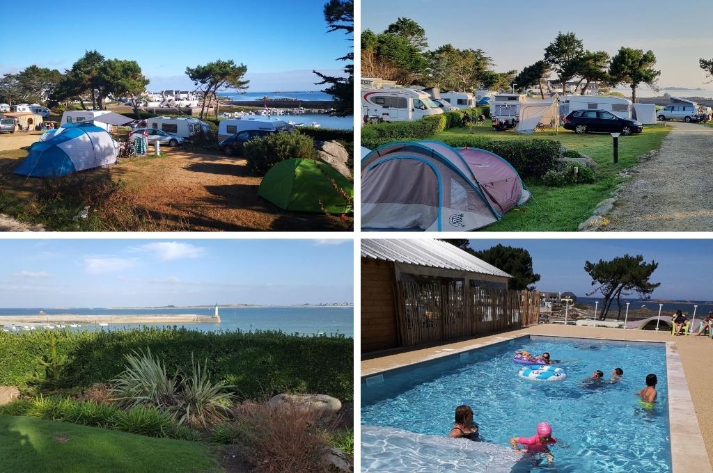 Camping Ar Roch bretagne, Kleine camping Bretagne